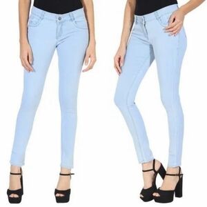 h&m divided - low rise straight leg skinny stretchy jeans jeggings